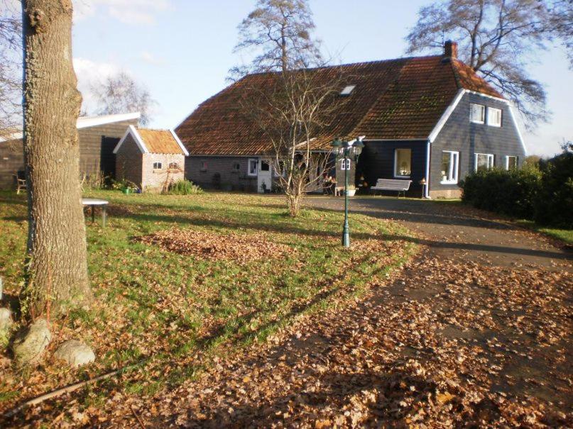 Pipowagen Elsebein Groningen Westerwolde Unieke Ligging Met Eigen Tuin En Vrij Uitzicht Over Veld Naar Natuurgebied Onstwedde 外观 照片